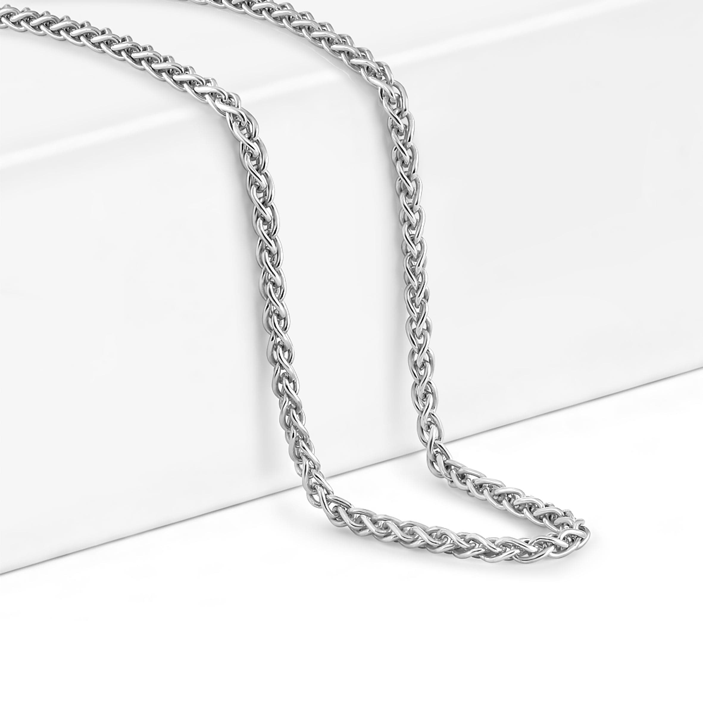 Lynora Jewellery Necklace Sterling Silver 1-mm Rope Pendant Chain Sterling Silver Sterling Silver 1-mm Rope Pendant Chain