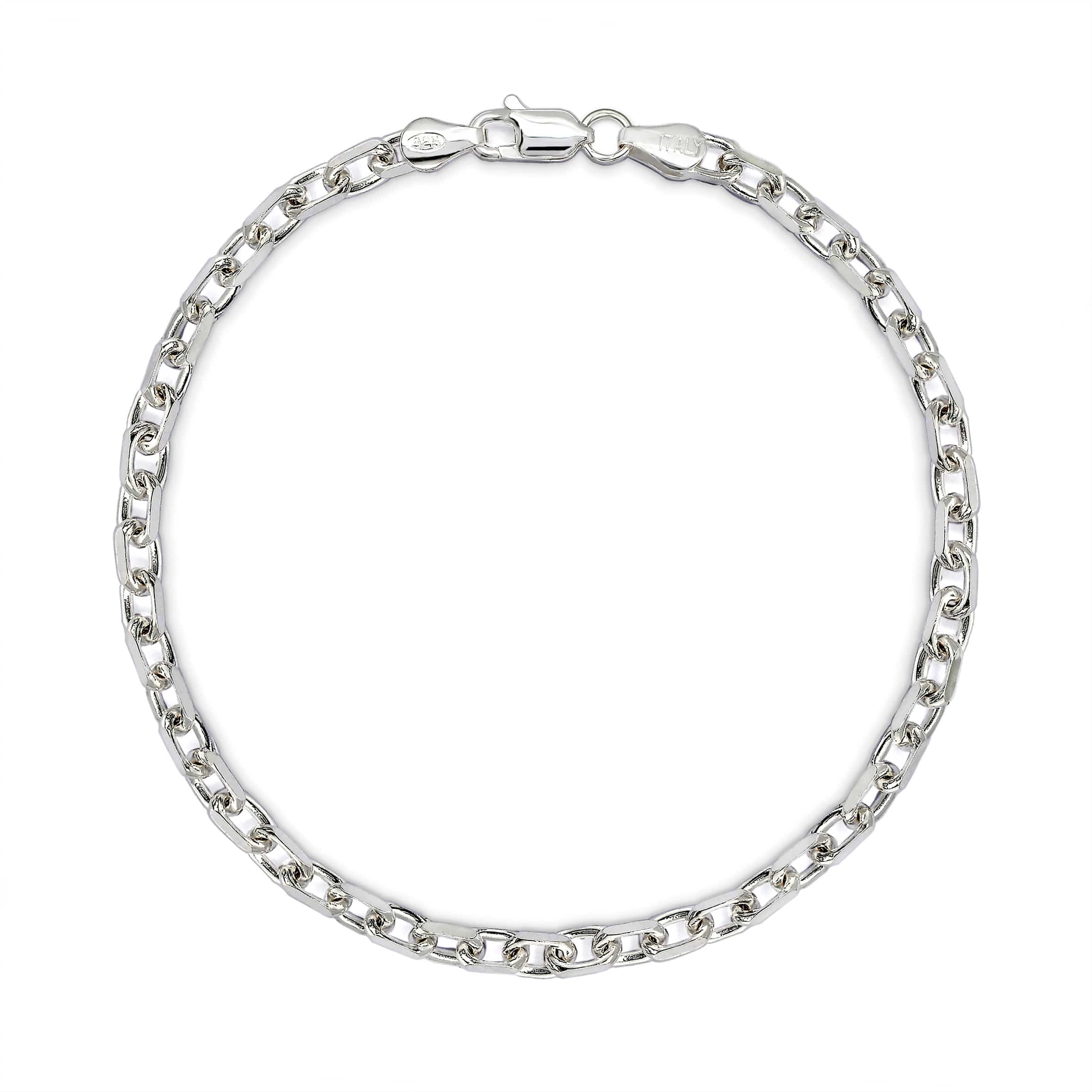 Lynora Silver Bracelet Cable Chain Bracelet Sterling Silver Sterling Silver Cable Chain Bracelet Sterling Silver