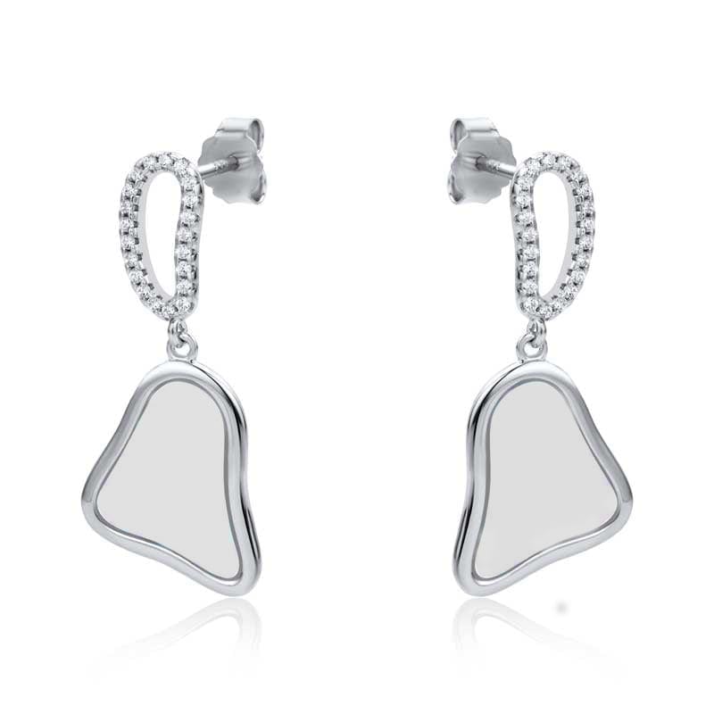 Lynora Silver Earring Sterling Silver Petalo Earrings Sterling Silver