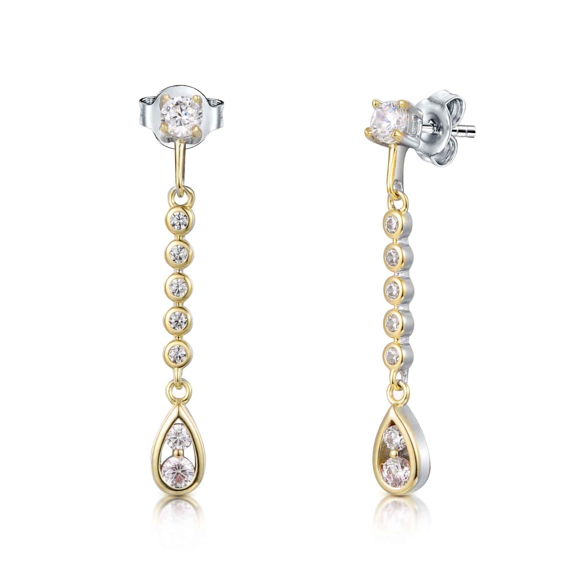 Lynora 2022 Earrings Claire Gold Teardrop Earrings