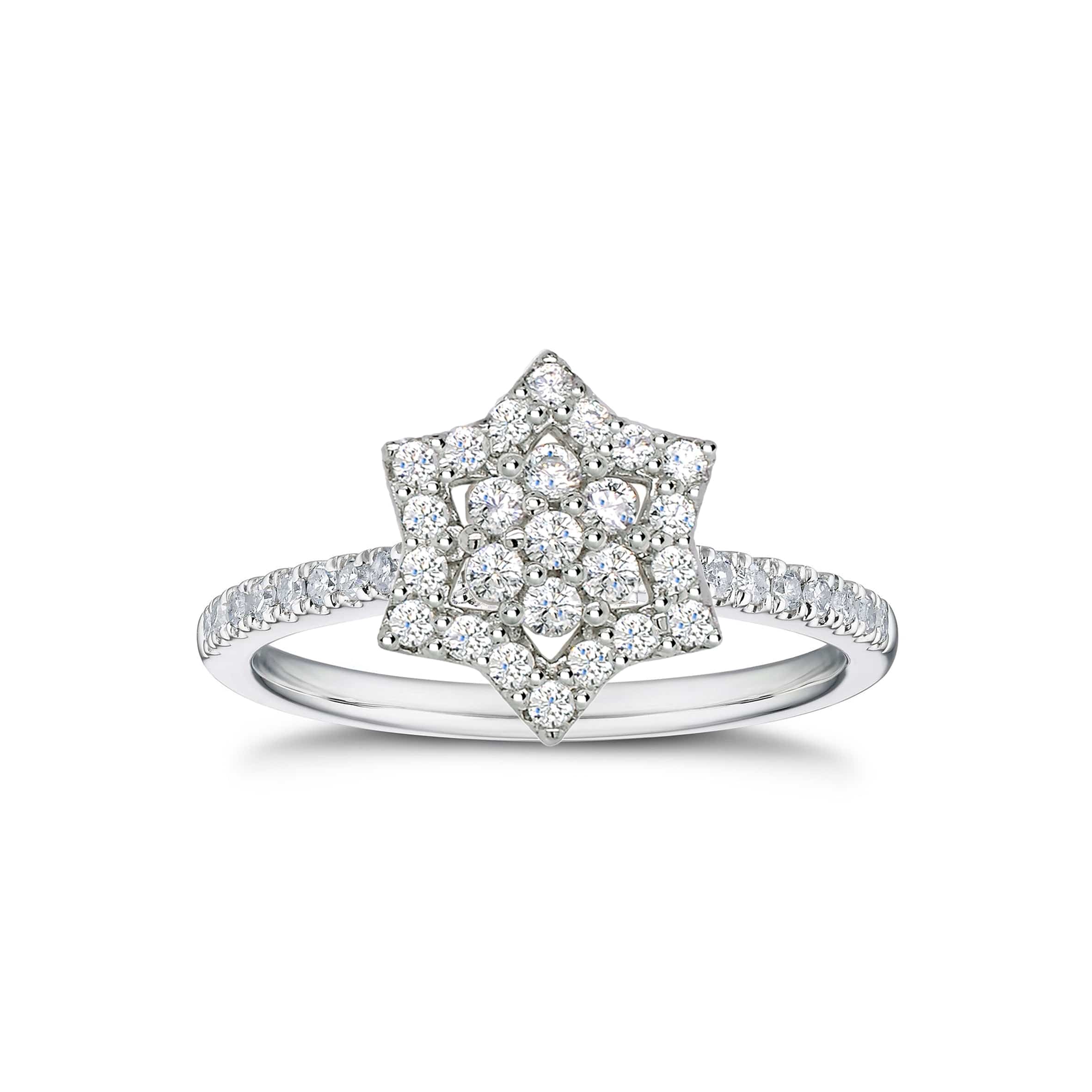 Lynora 2022 Ring Asteroid Star Cluster Ring Sterling Silver