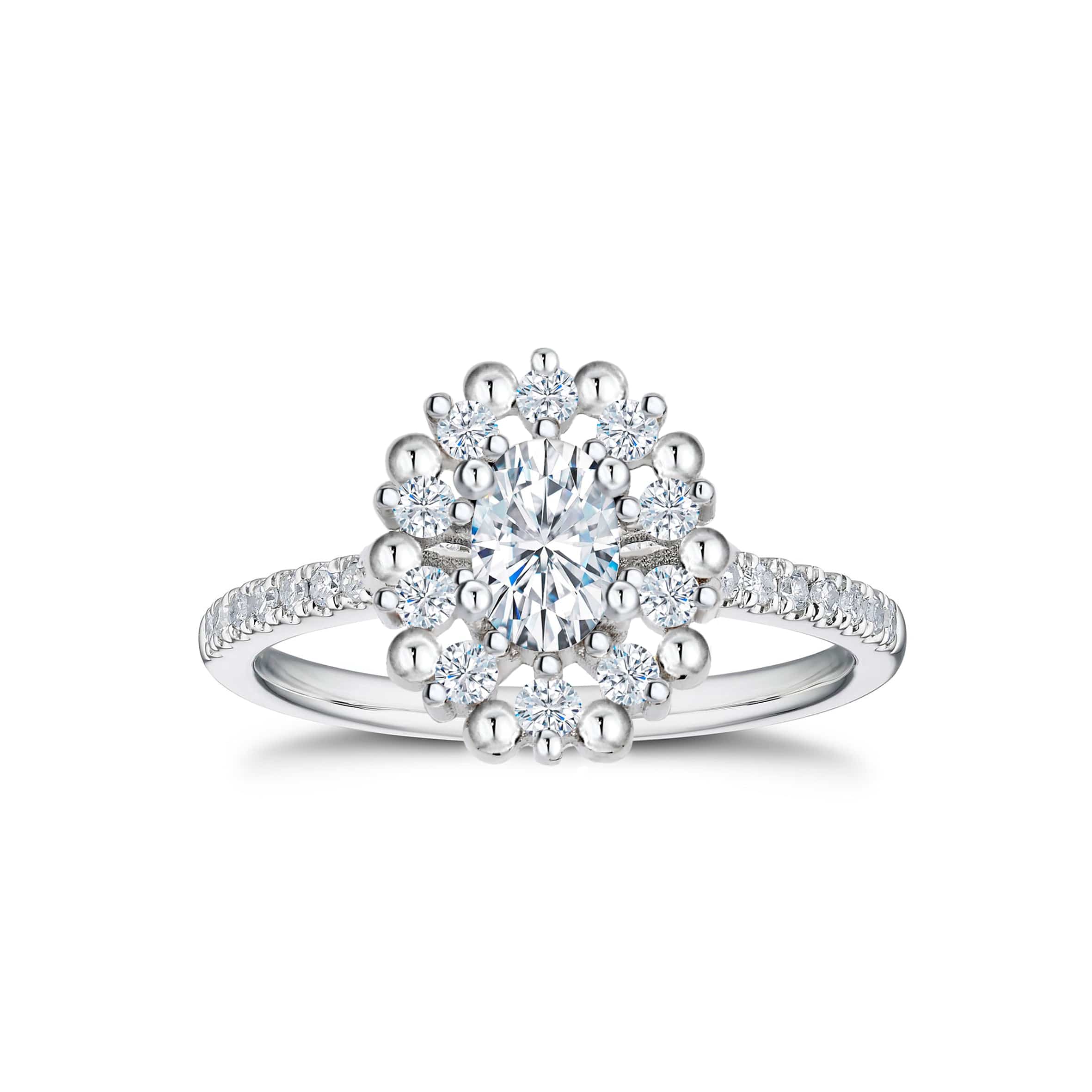 Lynora 2022 Ring Opulence Oval Cut Halo Ring