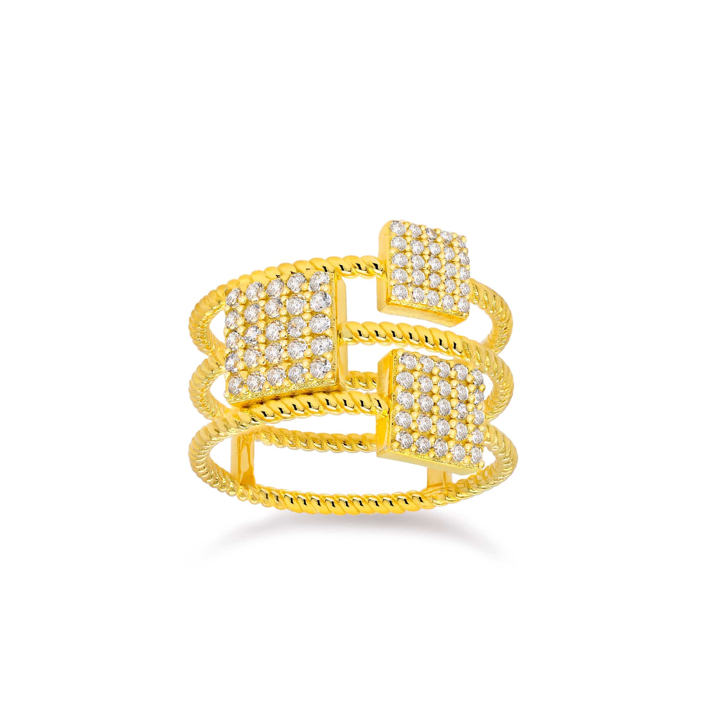 Lynora 2022 Ring Princess Three Layer Ring