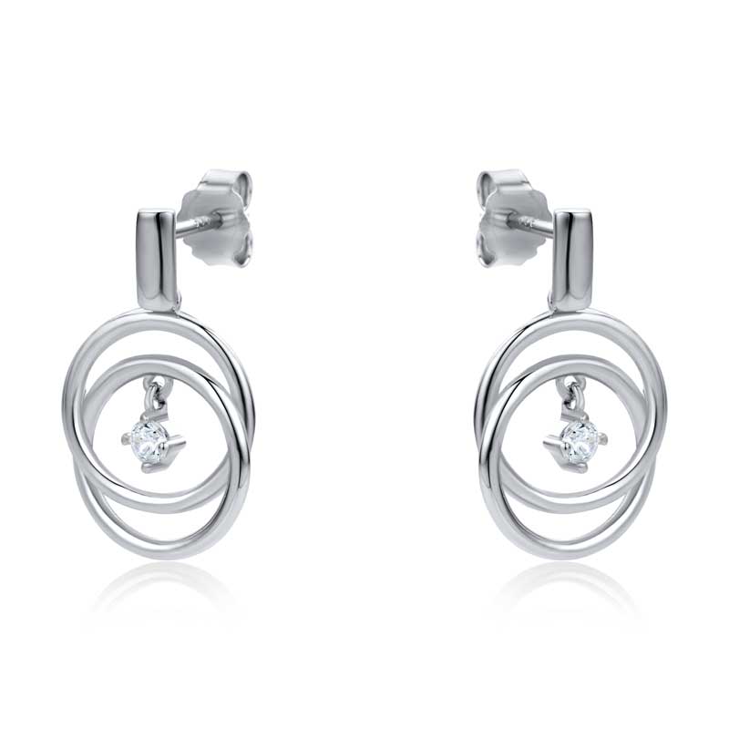 Lynora Jewellery Earring Sterling Silver Anello Together Earrings Sterling Silver