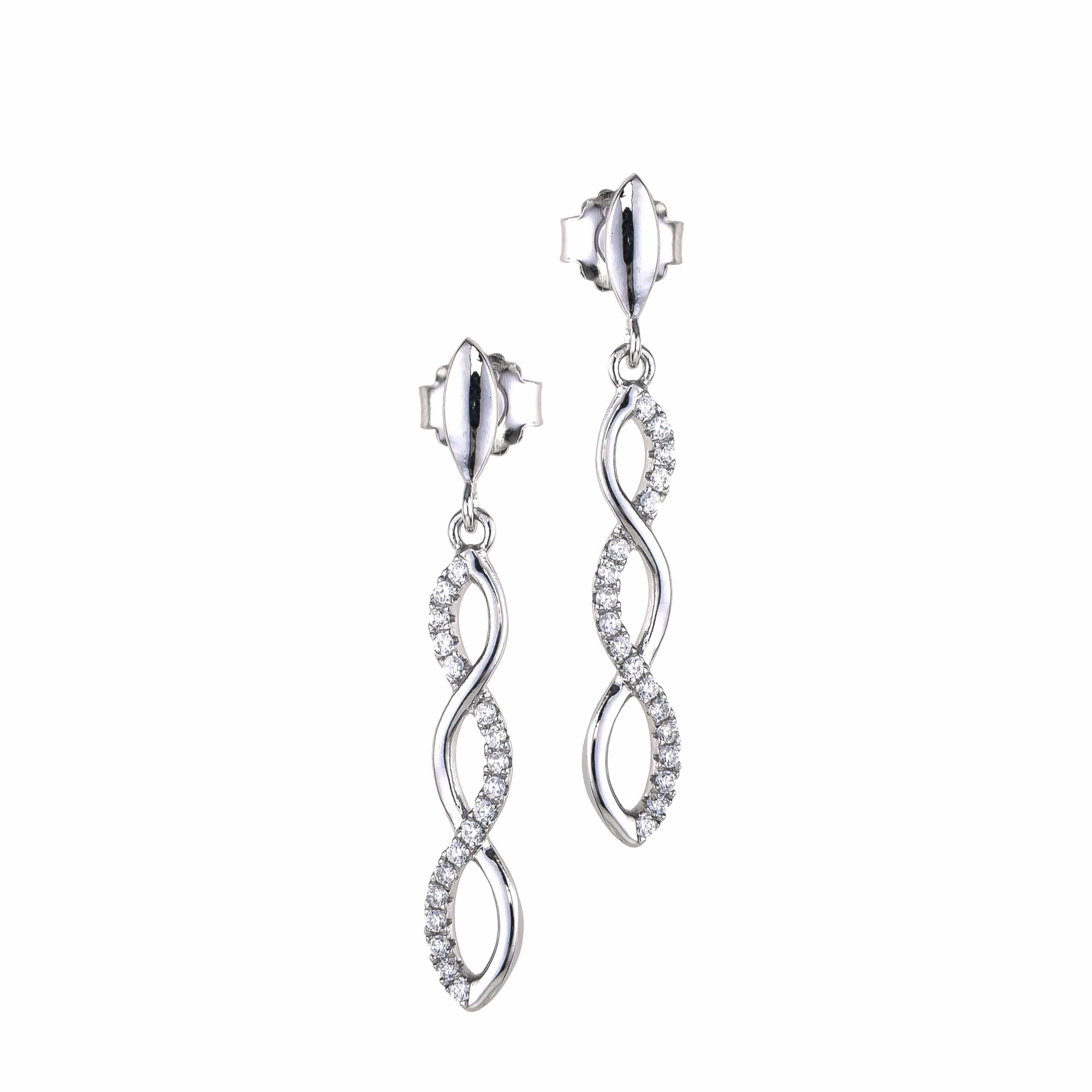 Lynora Jewellery Earring Sterling Silver Elica Earrings Sterling Silver