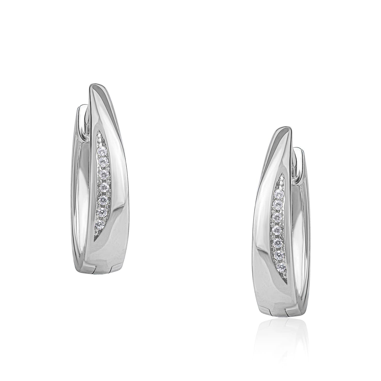Lynora Jewellery Earring Sterling Silver Onda Earrings Sterling Silver
