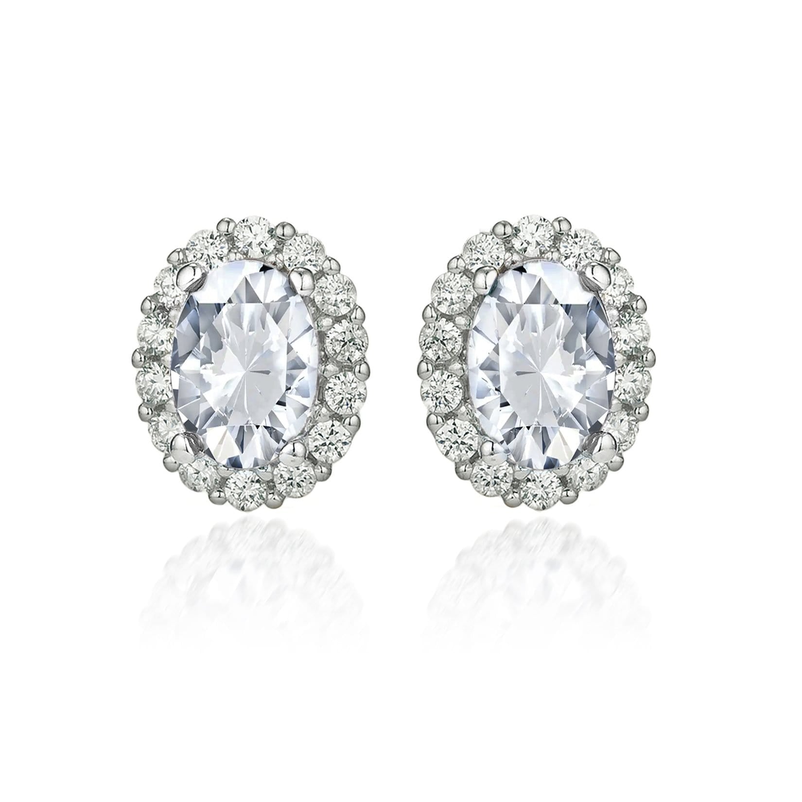 Lynora Jewellery Earring Sterling Silver Opulence Studs Sterling Silver