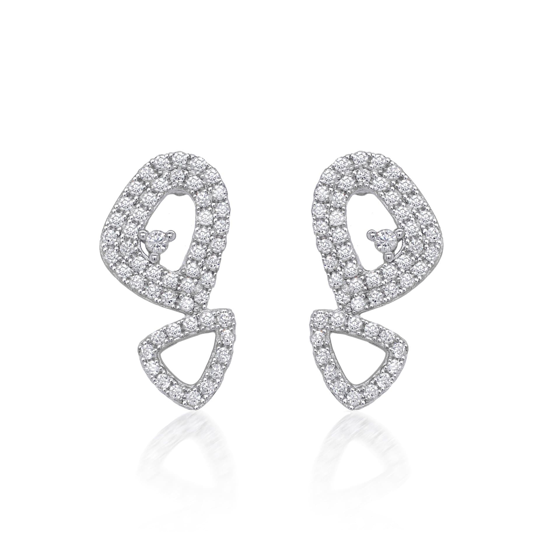 Lynora Jewellery Earring Sterling Silver Regia Earrings Sterling Silver