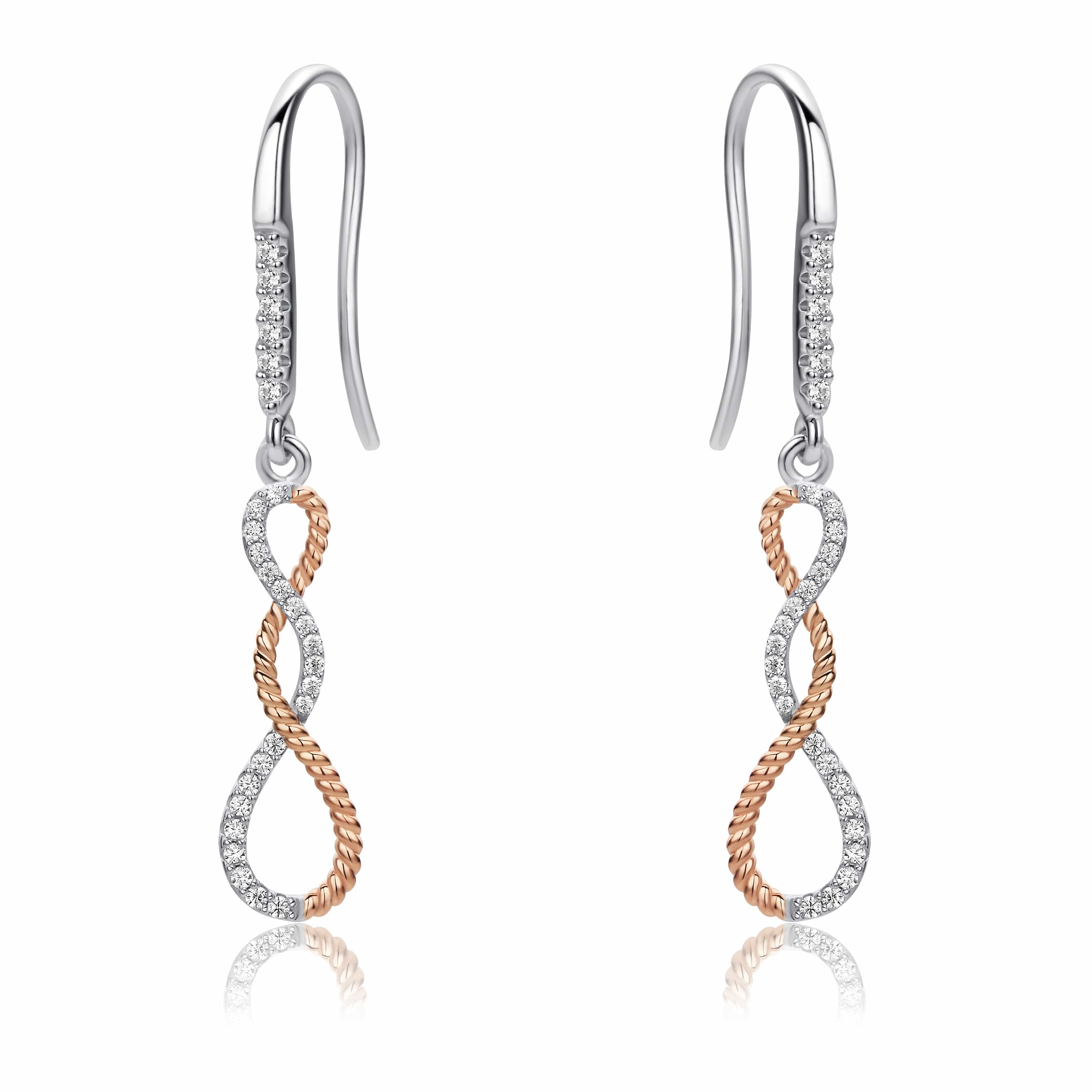 Lynora Jewellery Earring Sterling Silver Rope Earrings Sterling Silver
