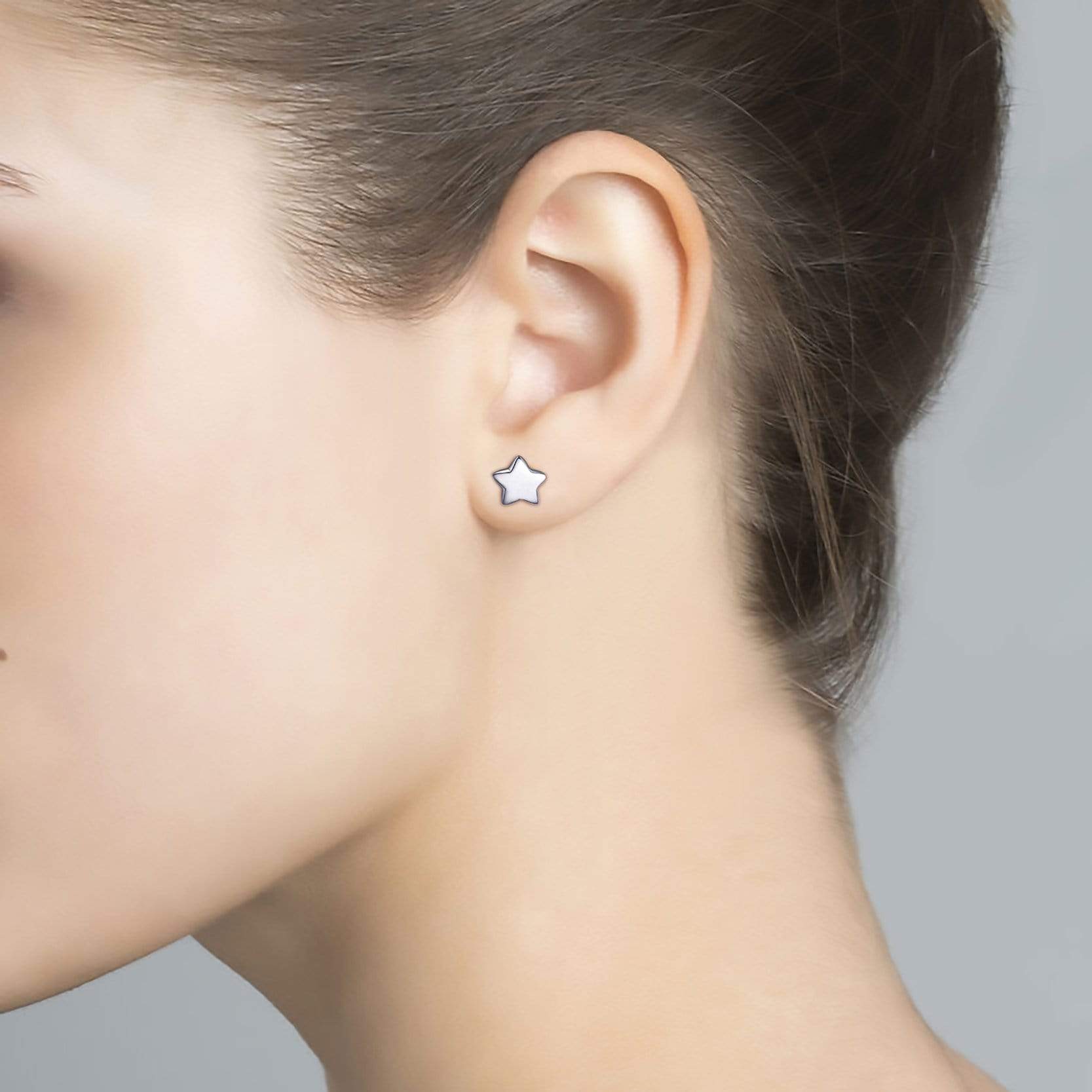 Lynora Jewellery Earring Sterling Silver Small Silver Star Stud Sterling Silver