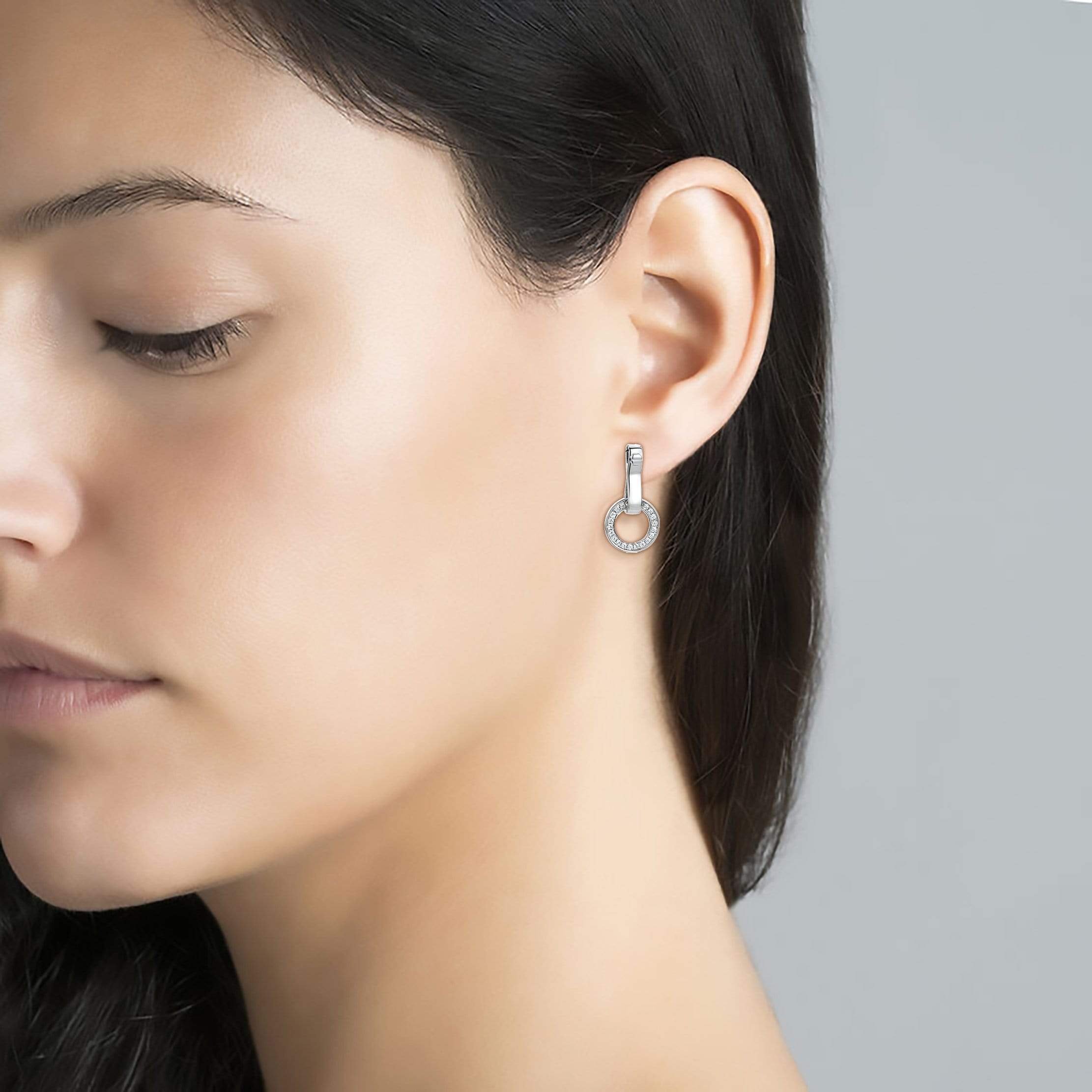 Lynora Jewellery Earring Sterling Silver Spotlight Earrings Sterling Silver