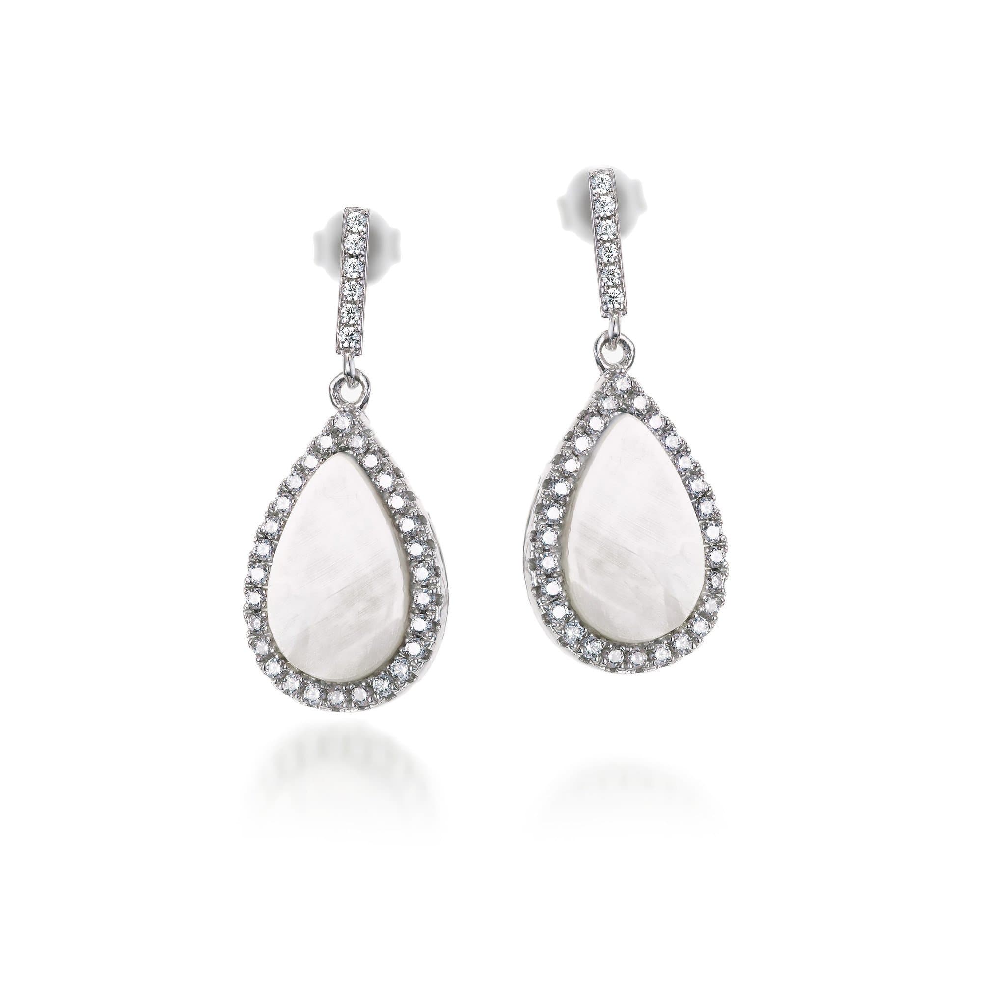 Lynora Jewellery Earring Sterling Silver Teardrop Earrings Sterling Silver