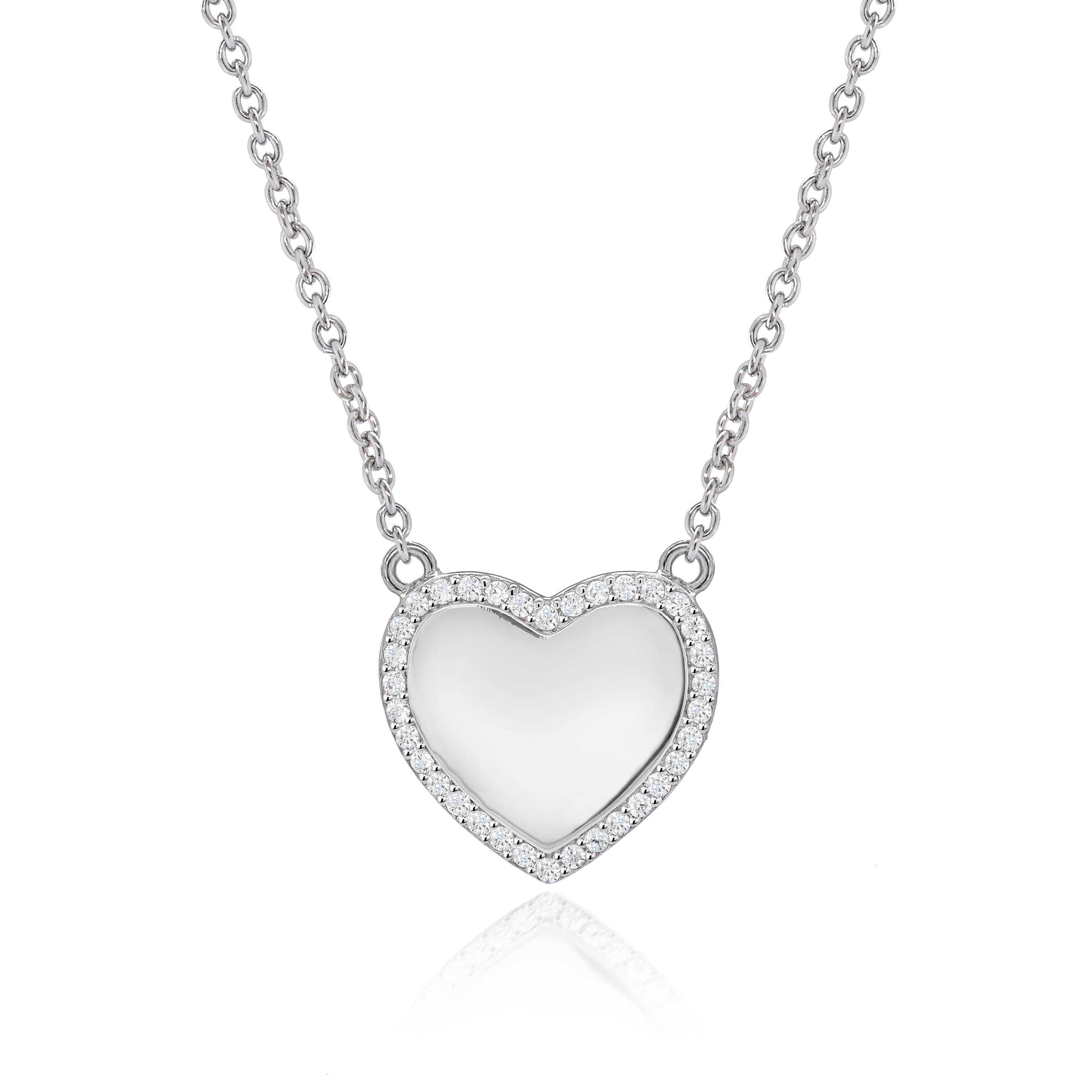 LynoraJewellery EMBRACE HEART NECKLACE