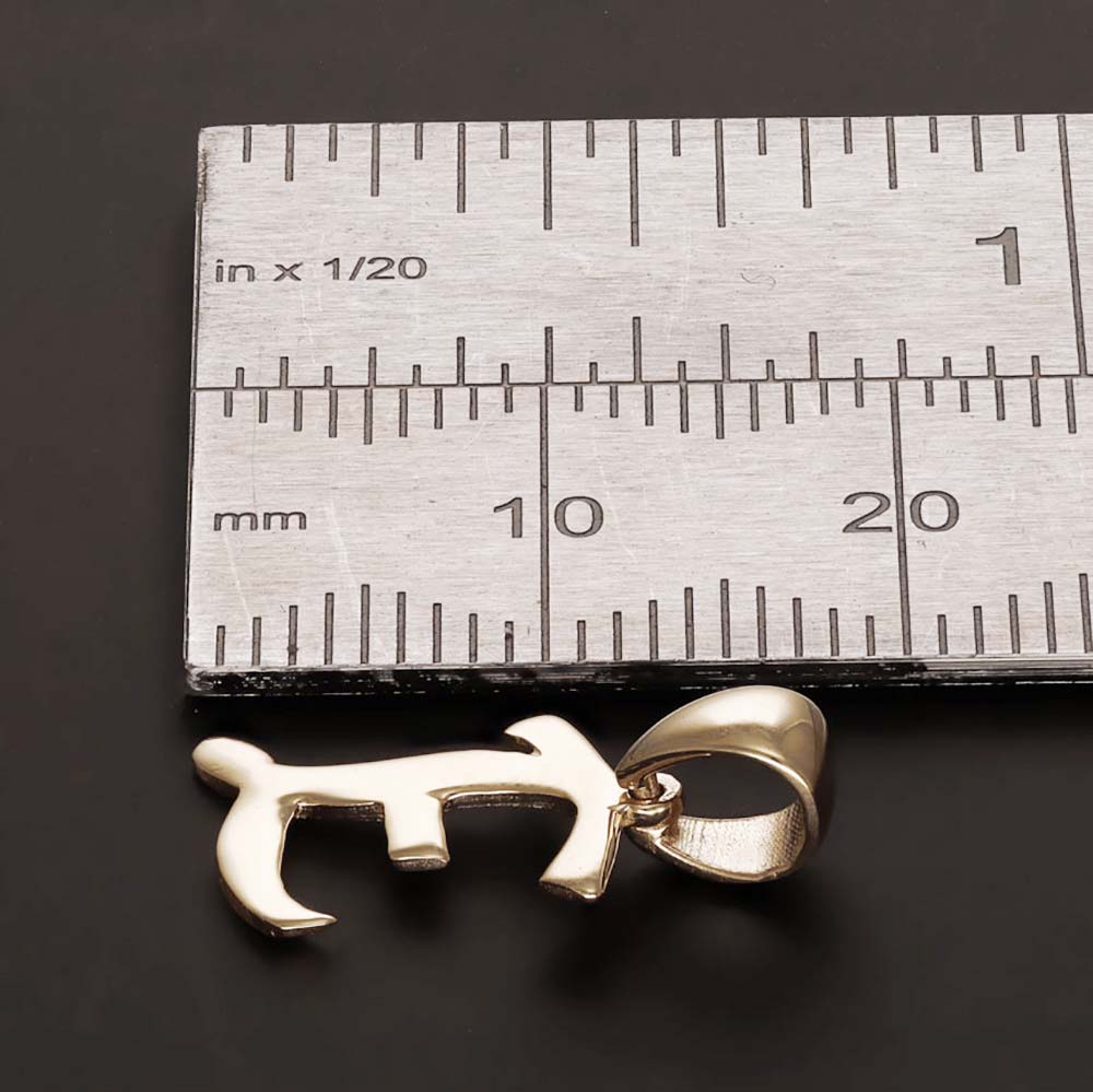 HGJ Pendant 14ct Yellow Gold Initial Pendant Letter E 14ct Gold 14ct Yellow Gold Initial Pendant Letter E