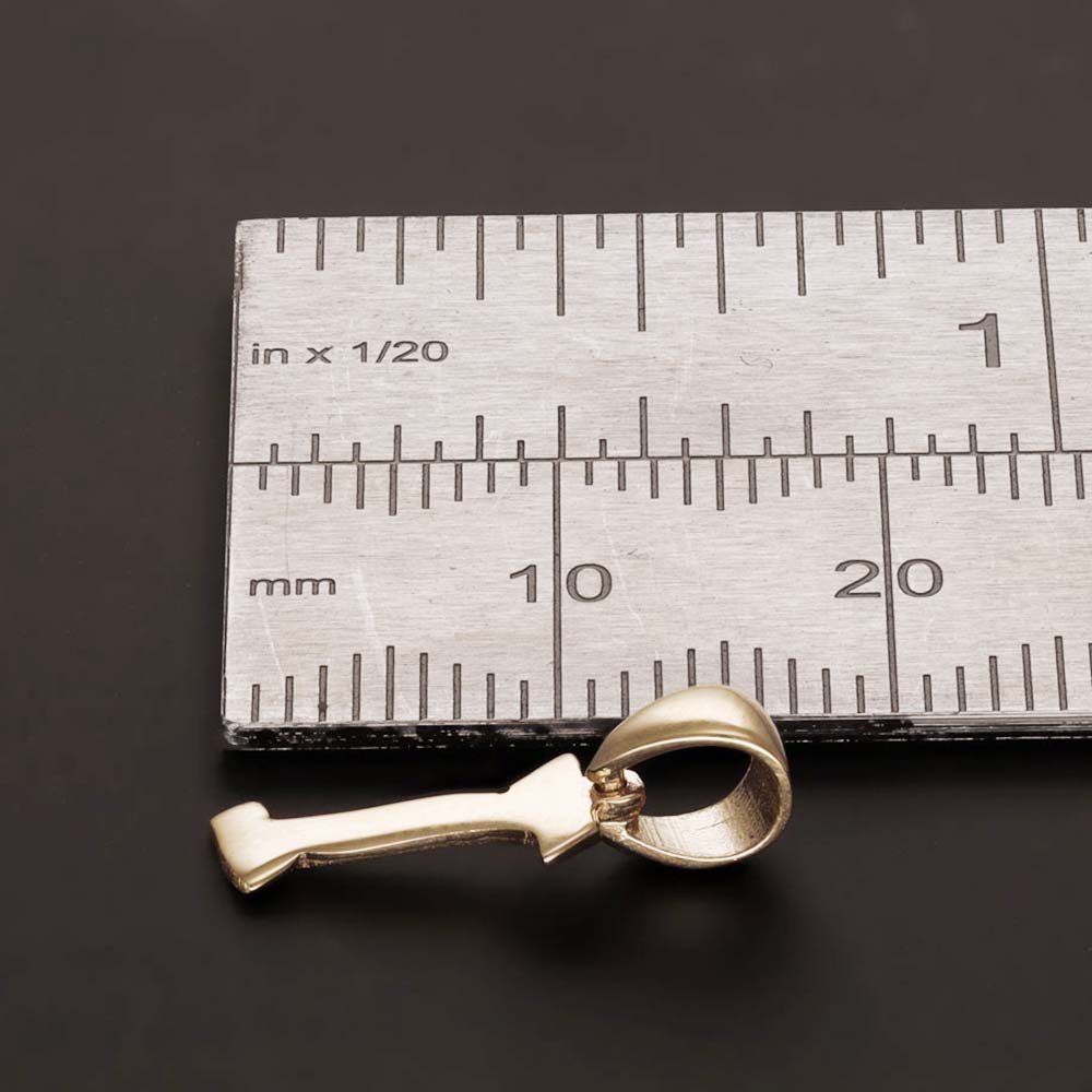 HGJ Pendant 14ct Yellow Gold Initial Pendant Letter I 14ct Gold 14ct Yellow Gold Initial Pendant Letter I