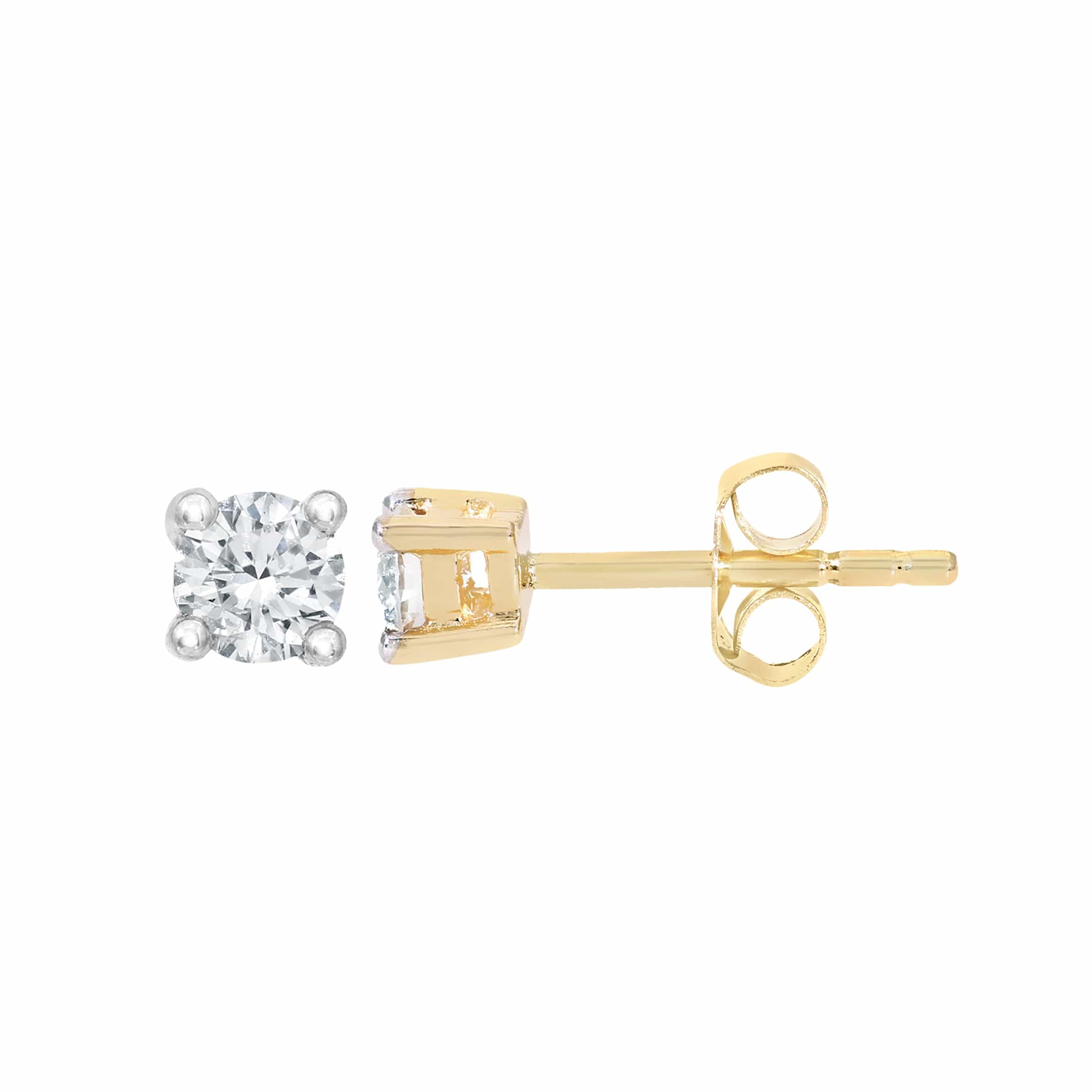 Lynora Luxe Earring 9ct Yellow Gold 0.25 ct Diamond Earrings Yellow Gold 9ct / Diamond 9ct Yellow Gold 0.25 ct Diamond Earrings