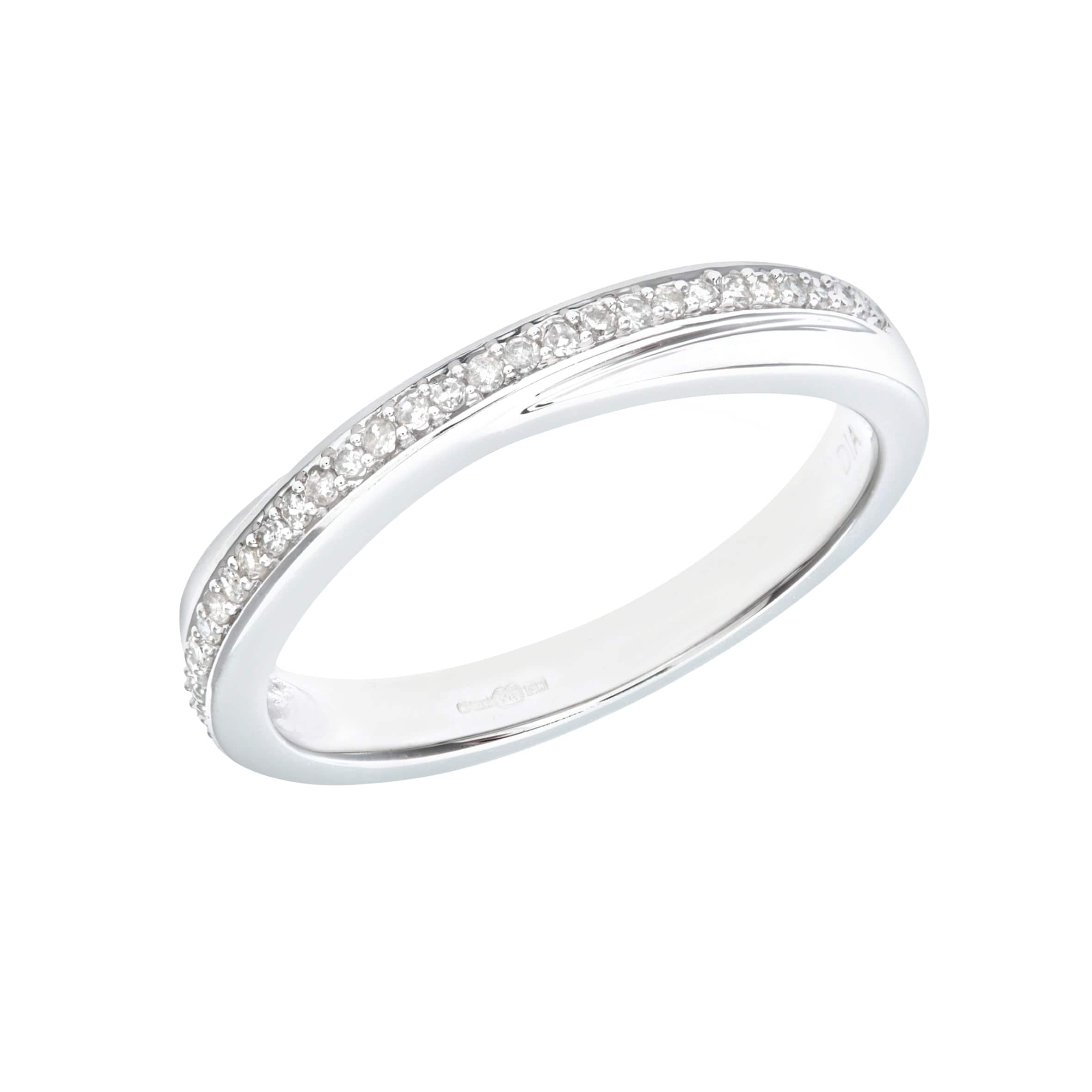 Lynora Luxe Ring 9ct White Gold Diamond Eternity Ring 9ct White Gold Diamond Eternity Ring