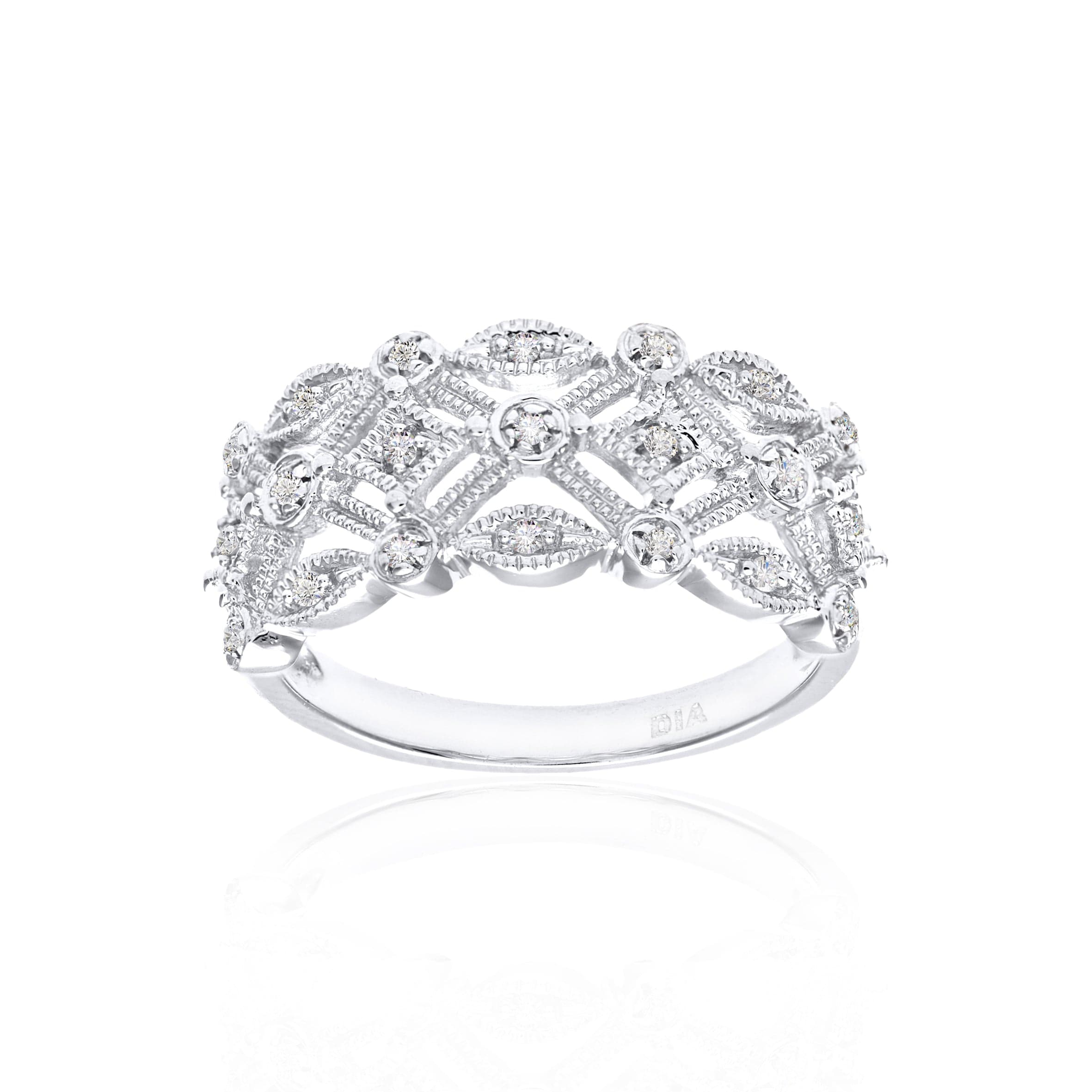 Lynora Luxe Ring 9ct White Gold Diamond Ring 9ct White Gold Diamond Ring