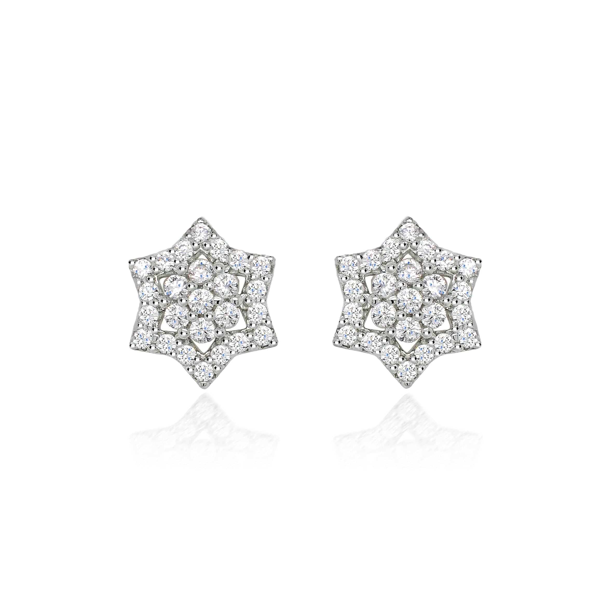 Lynora 2022 Earring Asteroid Star Cluster Studs Sterling Silver