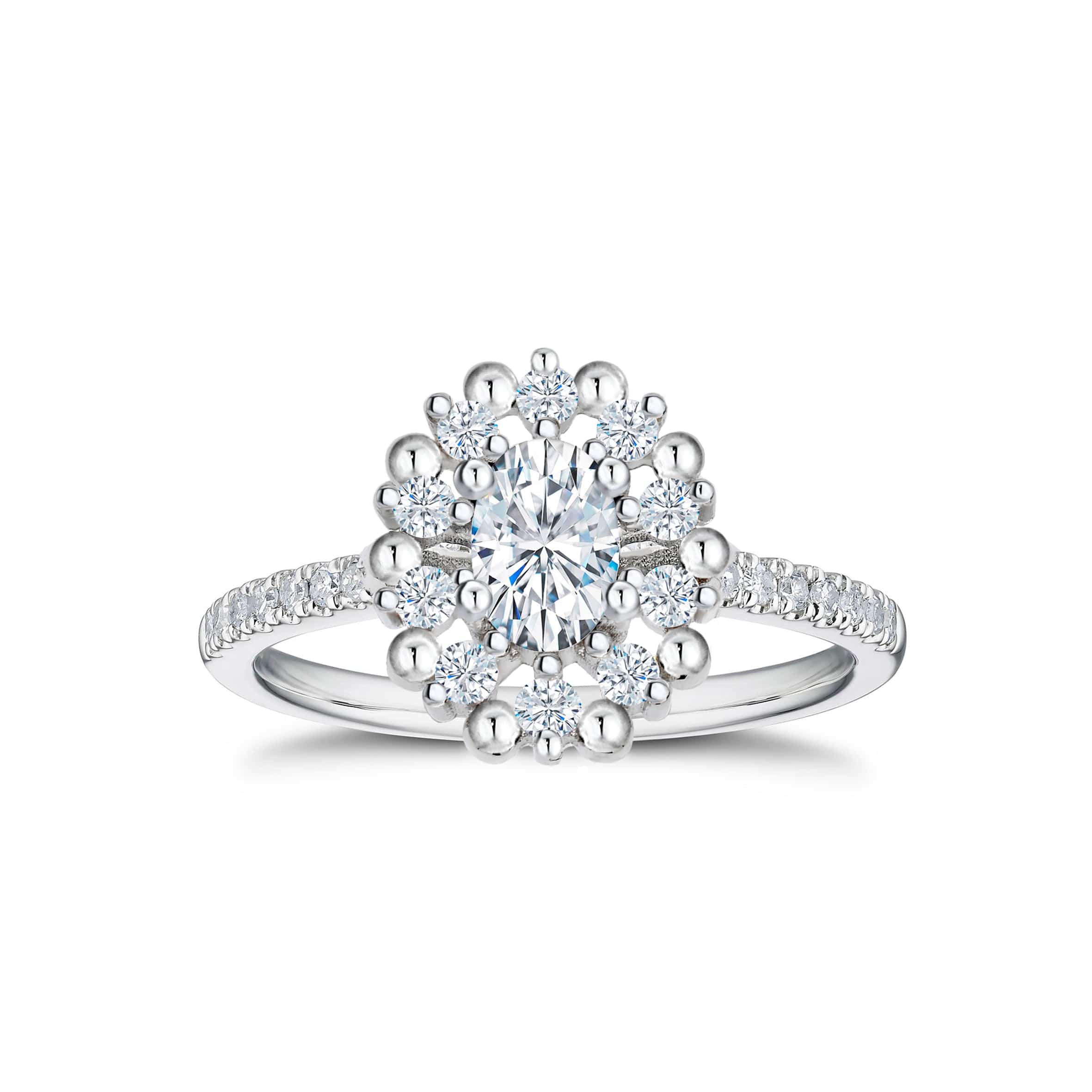 Lynora 2022 Ring Opulence Oval Cut Halo Ring