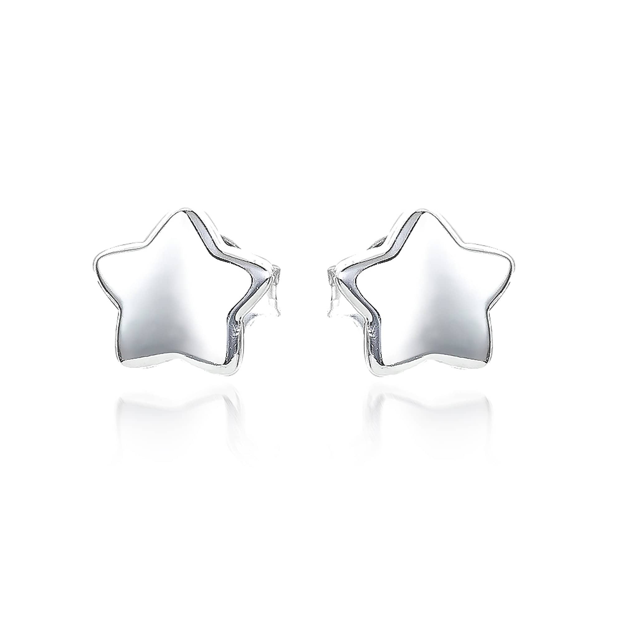 Lynora Jewellery Earring Sterling Silver Small Silver Star Stud Sterling Silver