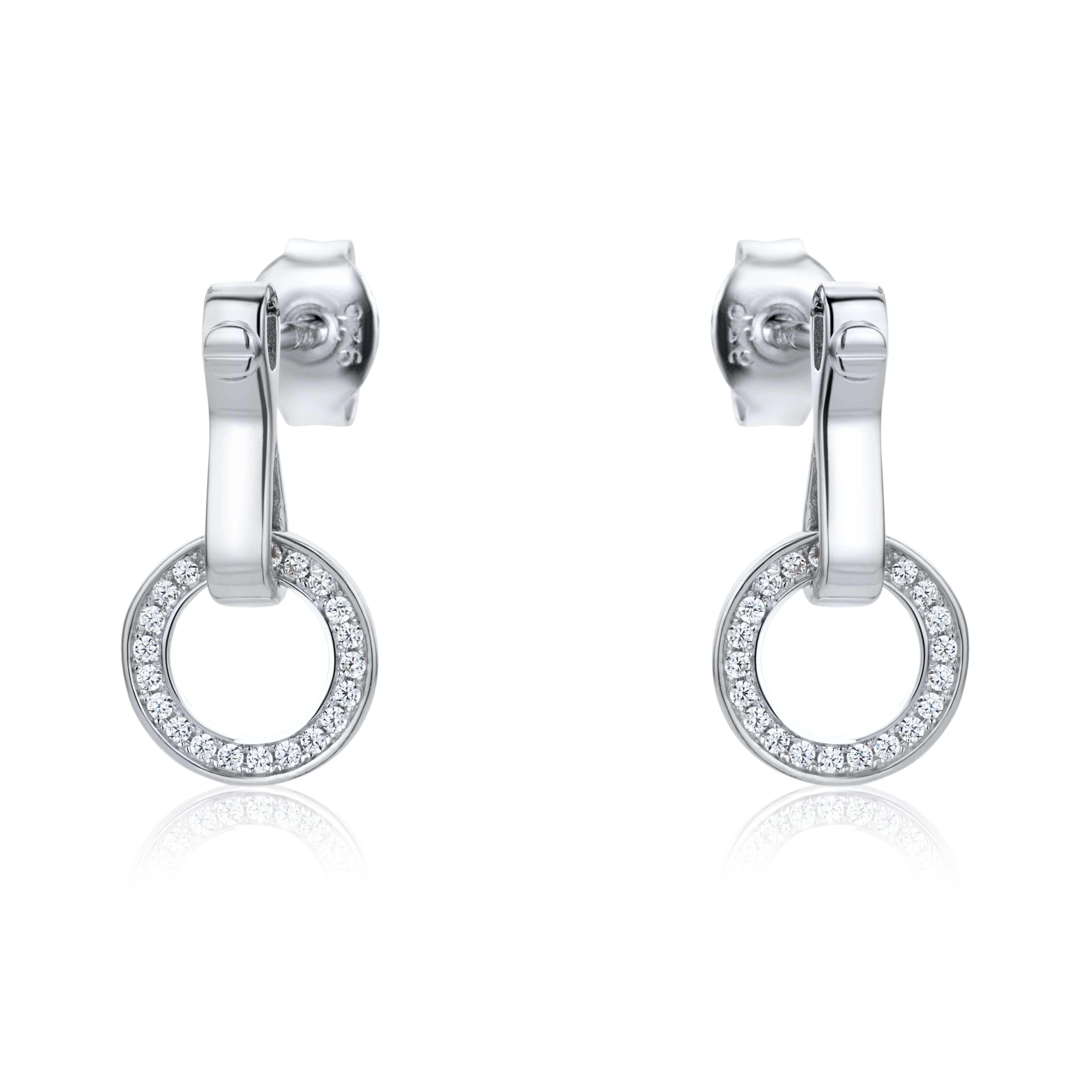 Lynora Jewellery Earring Sterling Silver Spotlight Earrings Sterling Silver