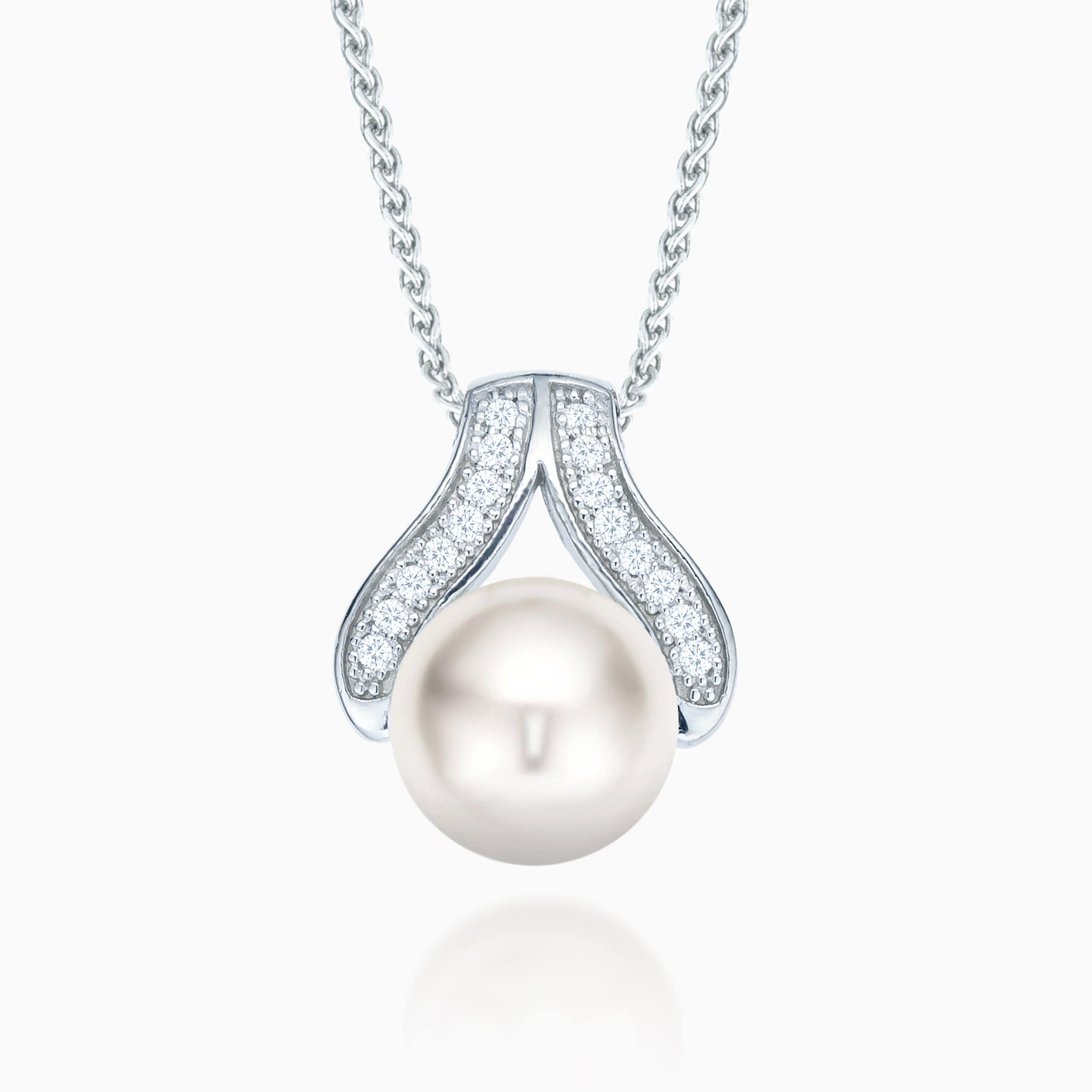 Lynora Jewellery Necklace Sterling Silver / Pearl Pearl Pendant