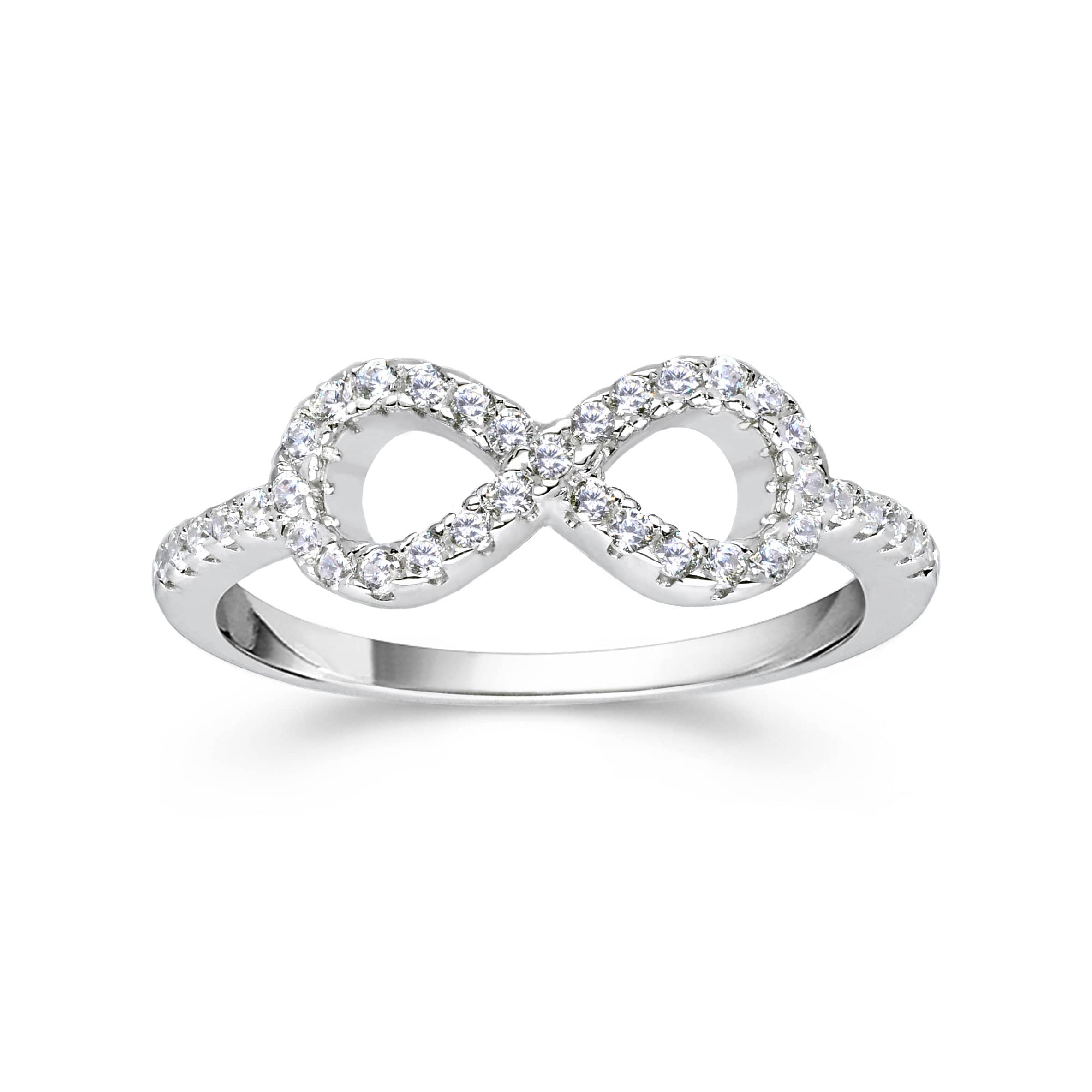 Lynora Jewellery Ring Infinity Ring  Sterling Silver