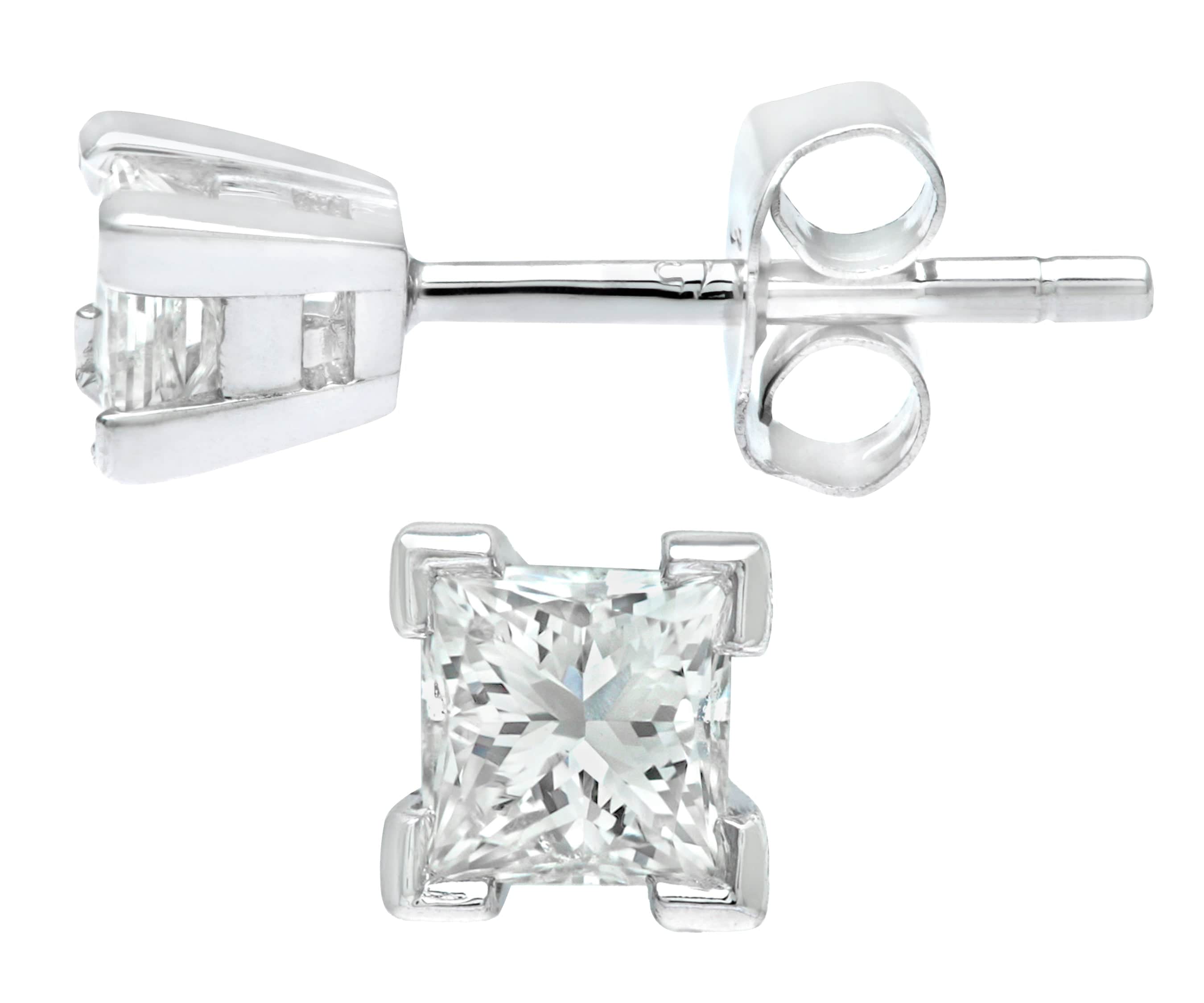 Lynora Luxe Earring White Gold 9ct / Diamond 9ct White Gold 0.25ct Diamond Solitare Earrings