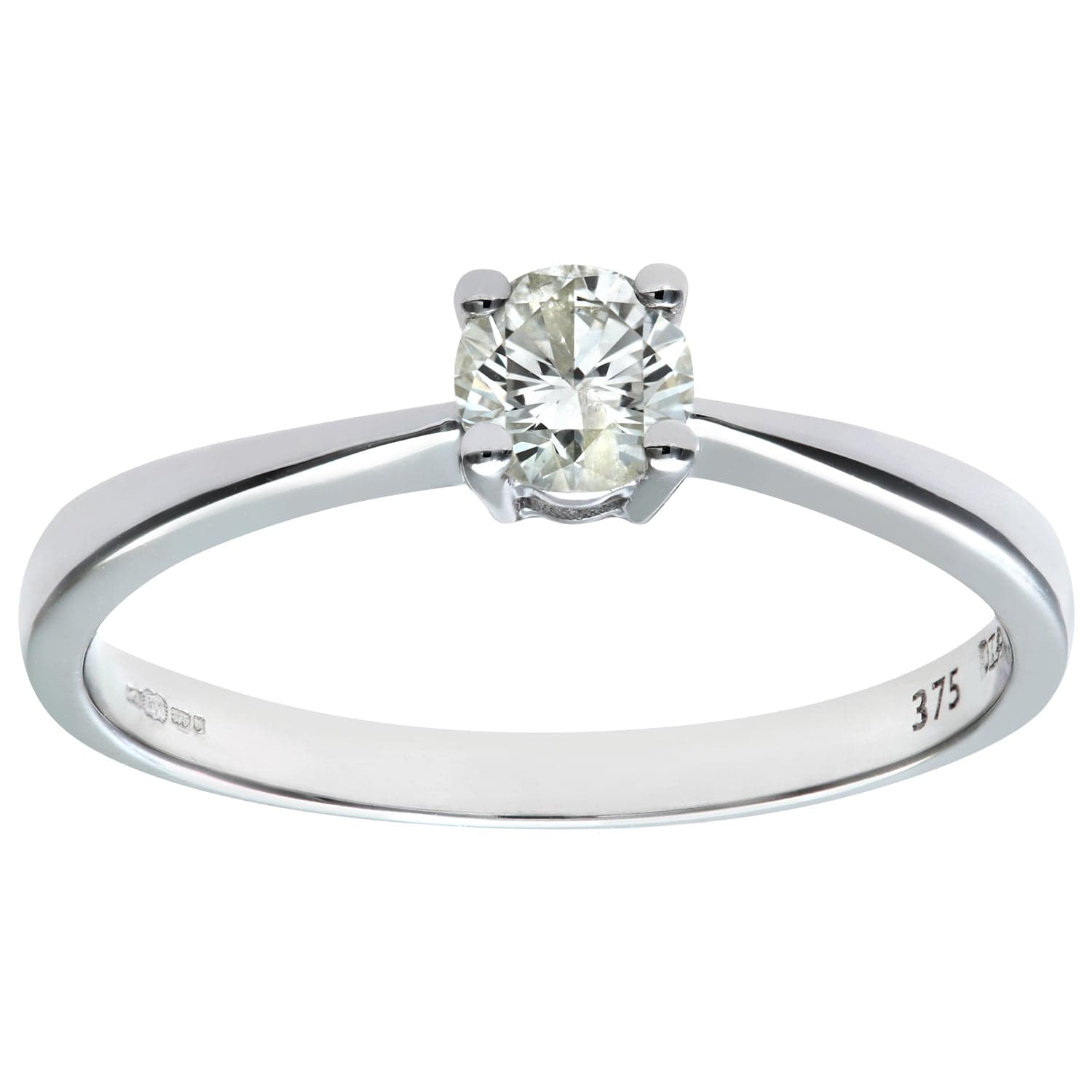 Lynora Luxe Ring White Gold 9ct / Diamond 9ct White Gold 0.33ct Diamond Engagement Ring