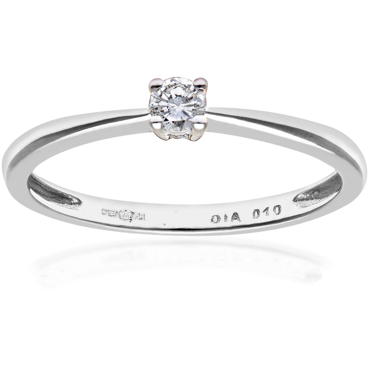 Lynora Luxe Ring White Gold 9ct / Diamond 9ct White Gold Diamond Engagement Ring
