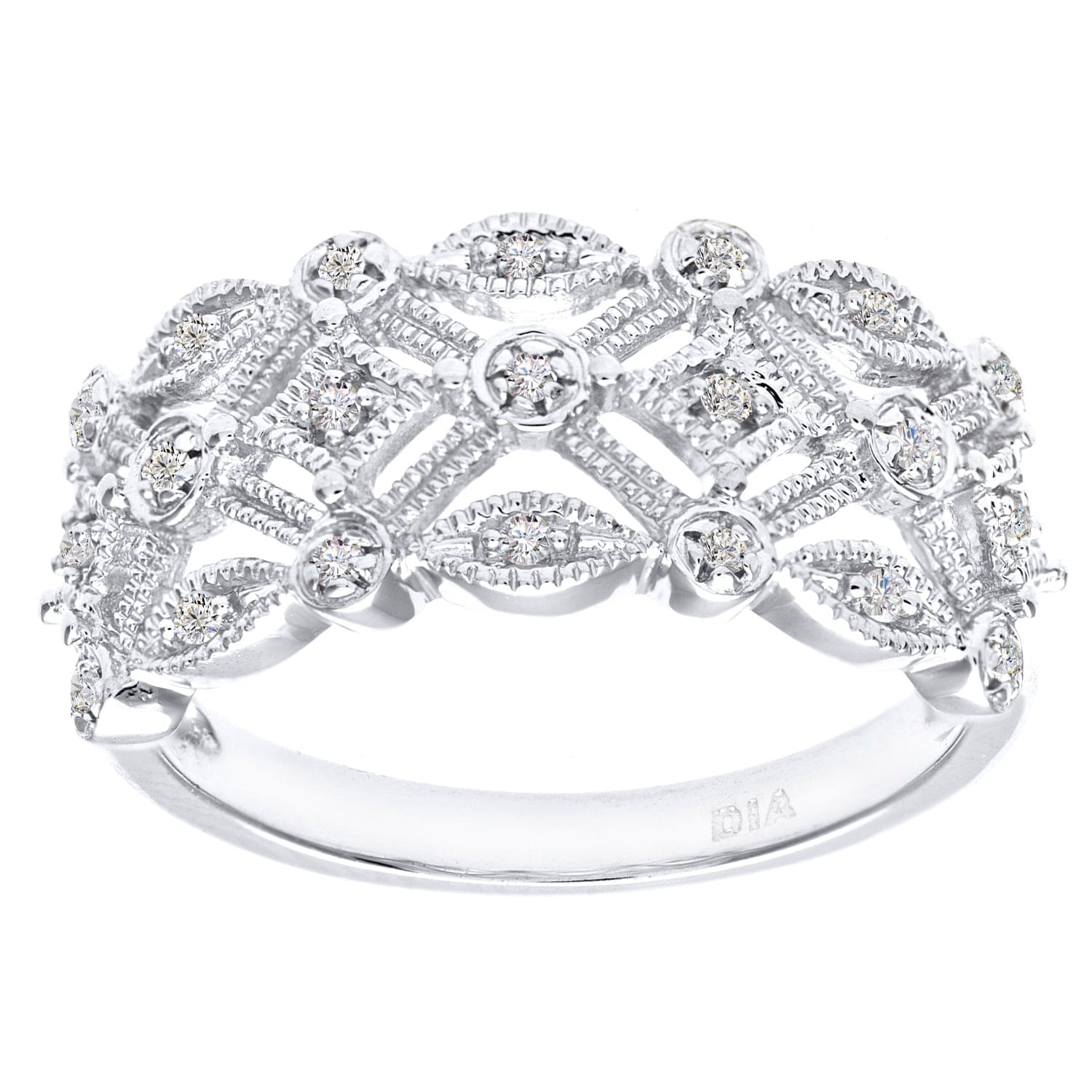 Lynora Luxe Ring White Gold 9ct / Diamond 9ct White Gold Diamond Ring