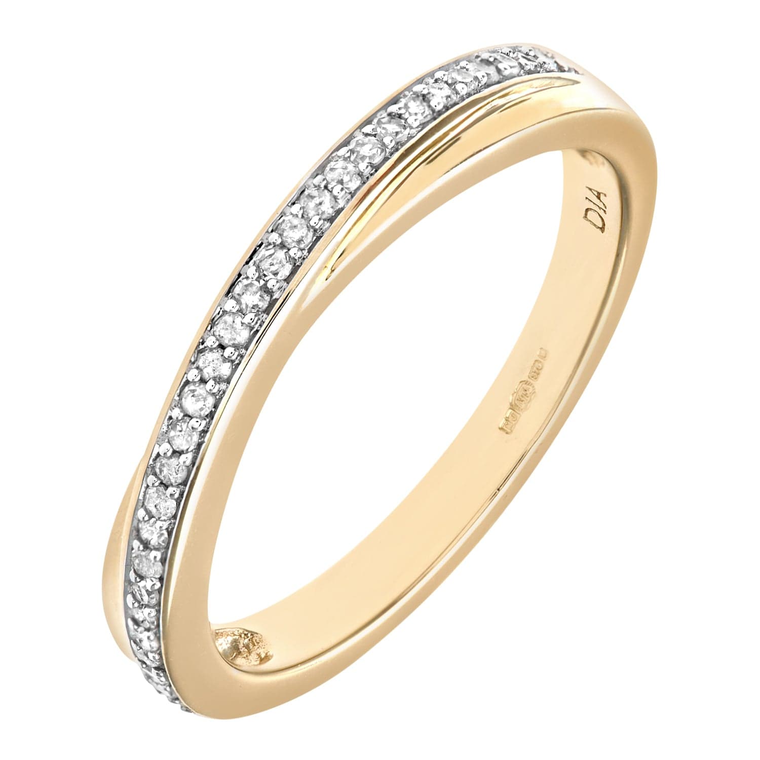 Lynora Luxe Ring Yellow Gold 9ct / Diamond 9ct Yellow Gold Diamond Eternity Ring
