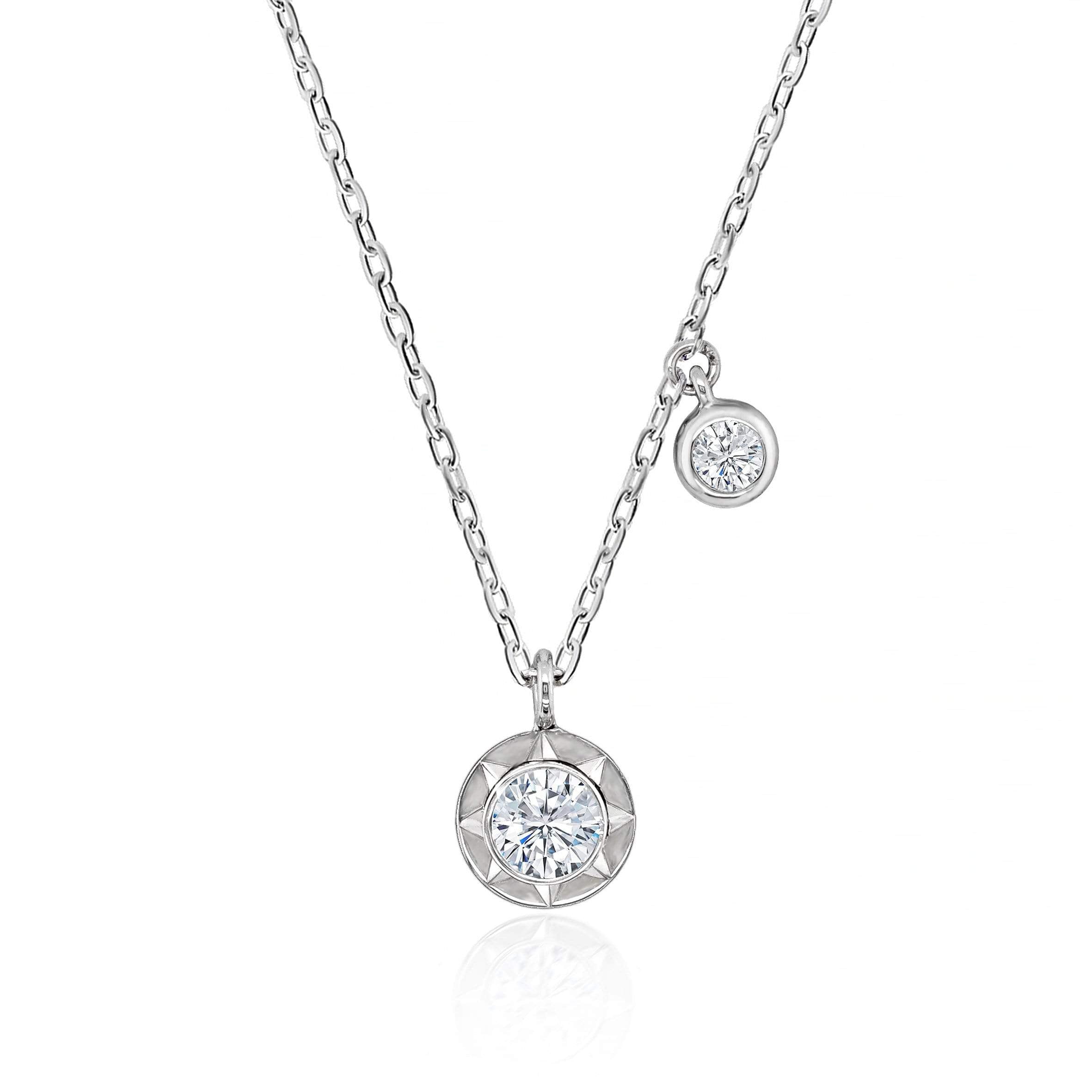 LynoraJewellery BRIGHTSPARK  STERLING SILVER NECKLACE